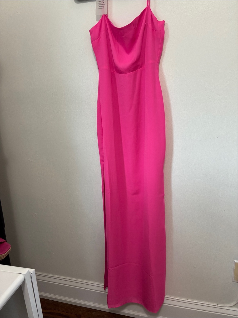 Superdown Pink Women's Dress — Elegant Sleeveless Maxi